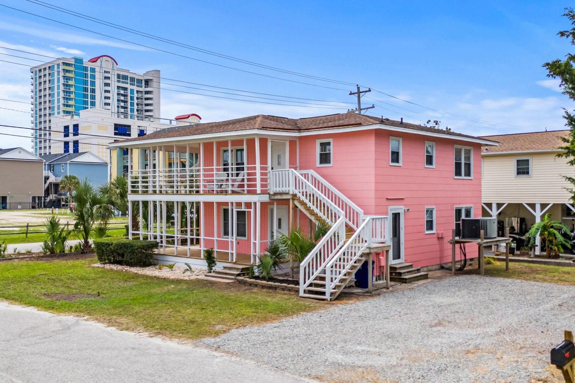 Pink Flamingo Apartment Myrtle Beach Bagian luar foto